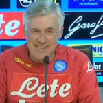 Carlo Ancelotti tecnico partenopei